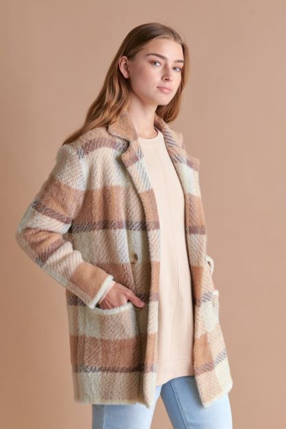 Willow Knit Jacket - Rum