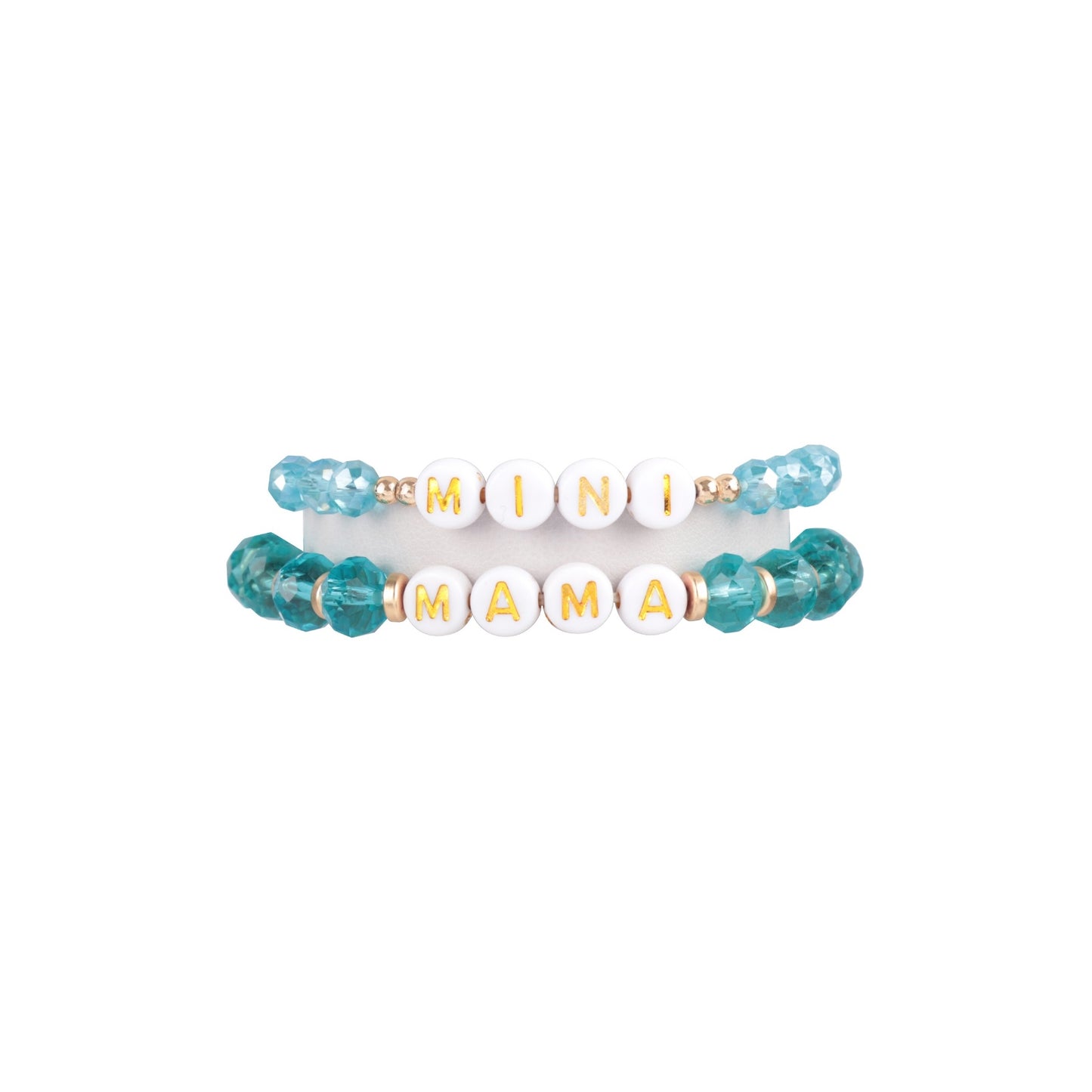 Mama/Mini Glass Beads Bracelet